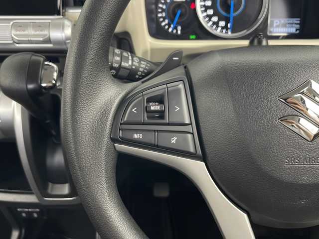 スズキ クロスビー HYBRID MZ 秋田県 2024(令6)年 1万km タフカーキパールメタリック/ホワイト2トーン ４WD/社外ナビ【AM/FM/BT/CD/DVD】 /フルセグTV /USBポート/バックカメラ /ETC /レーダークルーズコントロール　/パドルシフト　/アイドリングストップ　/クリアランスソナー　/コーナーセンサー /スマートキー　/スペアキー有り/プッシュスタート /リヤパーキングセンサー　/ミラーヒーター /ダウンヒルアシストコントロール/ヒルディセントコントロール/横滑り防止装置/衝突被害軽減システム/レーン逸脱警報/ライトレベライザー /前席シートヒーター/オートライト/オートエアコン /純正AW/電格ミラー/SNOW MODE/SPORT MODE/保証書/取扱説明書