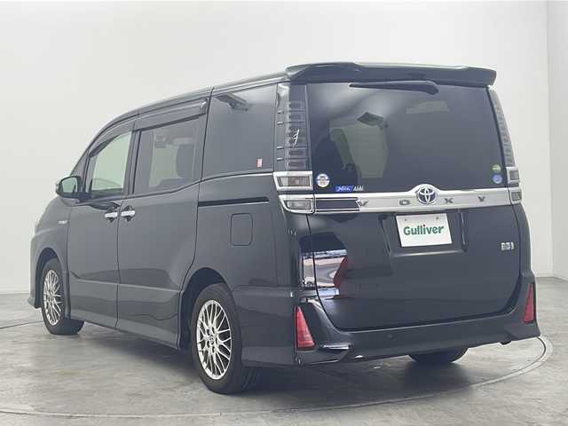 トヨタ ヴォクシー ハイブリッド ZS 煌Ⅱ 群馬県 2020(令2)年 4万km ブラック 純正９型ナビ　純正１２．１型後席モニター　バックカメラ　ビルトインＥＴＣ　前後ドラレコ　シートヒーター　クルーズコントロール　両側電動スライドドア　衝突被害軽減ブレーキ　ＬＥＤライト フォグ 禁煙車