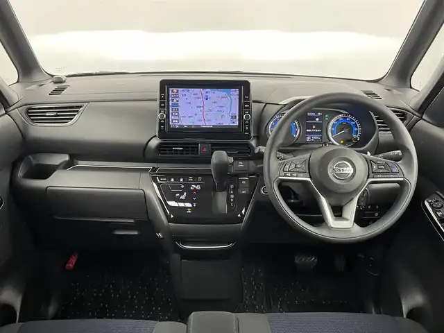 日産 ルークス HWS X プロパイロットED 千葉県 2022(令4)年 4.6万km 青Ⅱ 禁煙車/360°セーフティアシスト/・衝突軽減システム/・車線逸脱警報/・車線逸脱防止支援/・速度標識/純正9型ナビ/CD DVD MSV BT フルセグ/全周囲カメラ/両側パワースライドドア/ハンズフリーオートスライドドア/プロパイロット/リアサーキュレーター/パーキングスイッチ/ビルトインETC/純正アルミホイール/ブレーキホールド/LEDヘッドライト