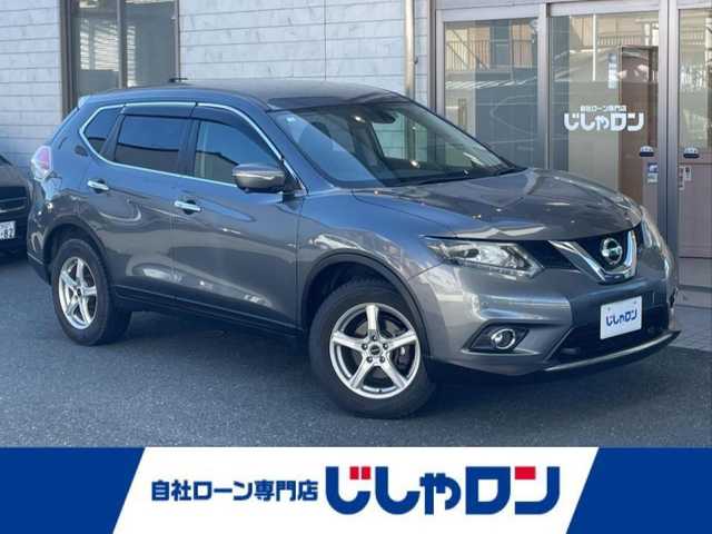 日産 エクストレイル 20X エマージェンシーブレーキ 愛知県 2017(平29)年 8.4万km ダークメタルグレー (株)IDOMが運営する【じしゃロン豊川店】の自社ローン専用車両になります。こちらは現金またはオートローンご利用時の価格です。自社ローンご希望の方は別途その旨お申付け下さい / 純正メーカーナビ/　〇 CD再生機能/　〇 BT対応/　〇 フルセグTV/ 革巻ステアリング/ ステアリングスイッチ/ クルーズコントロール/ ETC/ アラウンドヴューモニター/ オートライト/ ウインカーミラー/ ドアバイザー/ 純正フロアマット