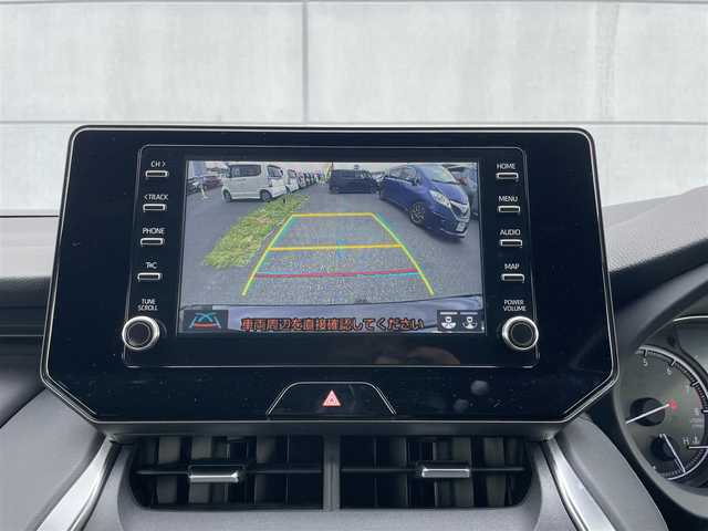 トヨタ ハリアー G 千葉県 2021(令3)年 4万km ブラック トヨタセーフティセンス/・衝突軽減ブレーキ/レーンキープアシスト/・レーダークルーズコントロール/オートハイビーム/・クリアランスソナー/ブラインドスポットモニター/純正ディスプレイナビ/・BT/USB/カープレイ/バックカメラ/ステアリングスイッチ/デジタルインナーミラー/ETC/電動パーキングブレーキ/ブレーキホールド/パワーバックドア/ハーフレザーシート/パワーシート(D席)/LEDヘッドライト/オートライト/フォグライト/スマートキー/プッシュスタート/純正フロアマット/純正18インチAW