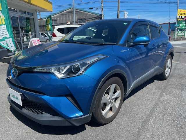 トヨタ Ｃ－ＨＲ S 神奈川県 2017(平29)年 6.3万km コバルトブルーメタリック 社外メモリナビ/（AVN-R7W）/バックカメラ/ドアバイザー/プッシュスタート/レーダークルーズコントロール/スマートキー/スペアキー/ステアリングスイッチ/ETC
