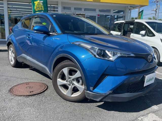トヨタ Ｃ－ＨＲ S 神奈川県 2017(平29)年 6.3万km コバルトブルーメタリック 社外メモリナビ/（AVN-R7W）/バックカメラ/ドアバイザー/プッシュスタート/レーダークルーズコントロール/スマートキー/スペアキー/ステアリングスイッチ/ETC