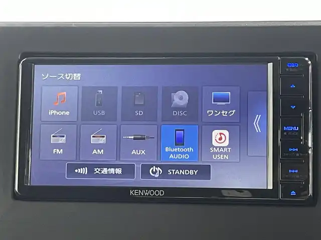三菱 デリカミニ G 大阪府 2024(令6)年 0.7万km ベージュ 社外ナビＴＶ　衝突軽減　バックカメラ　ＥＴＣ　シートヒーター　ドラレコ　ルーフレール　片側電動　レーンアシスト　アイドリングストップ　オートライト　ＬＥＤヘッドライト　スマートキー　プッシュスタート