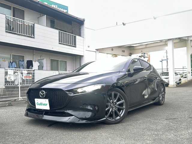 マツダ マツダ３ファストバック XD バーガンディセレクション 宮崎県 2019(令1)年 9.6万km ジェットブラックマイカ メモリナビ/フルセグテレビ/バックカメラ/アイドリングストップ/クルーズコントロール/プッシュスタート/ETC/HUD/BSM/ハンドルヒーター/HDMI