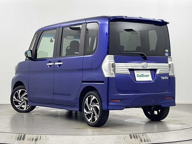 ダイハツ タント カスタムRSトップED VS SAⅢ 埼玉県 2019(令1)年 2万km ディープブルークリスタルマイカ 純正ナビ　/全方位カメラ　/ドライブレコーダー　/ＥＴＣ　/衝突軽減システム　/両側パワースライドドア　/シートヒーター　/オートマティックハイビーム　/純正アルミホイール　/純正フロアマット　/フォグランプ　/ＬＥＤ/ウィンカーミラー/電動格納ミラー/ロールサンシェード/アイドリングストップ/プッシュスタート/スマートキー