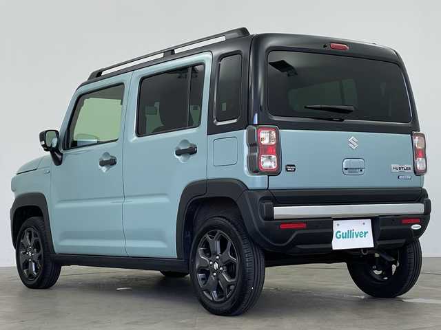 スズキ ハスラー タフワイルド 鹿児島県 2024(令6)年 0.5万km オフブルーメタリック/ブラック 2トーン 【登録・DNクレーム無効】簡易/純正ナビ/CD/DVD/TV/ラジオ/ブルートゥース/USB/Applcarplay/AndroidAuto/全方位モニター/スズキセーフティサポート/フルセグTV/クルーズコントロール/ルーフレール/純正アルミホイル/社外フロアマット/USB/シートヒーター/ハンズフリー/オートハイビーム/運転席シートリフター/チルトステアリング