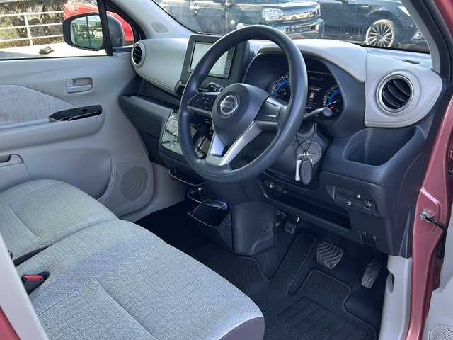 日産 デイズ X 岐阜県 2020(令2)年 3.5万km ブロッサムピンクメタリック 登録時走行距離34588km/純正7インチナビ/プッシュスタート/スマートキー/取扱説明書/Bluetooth/バックモニター/フルセグ/ベンチシート/社外フロアマット/オートライト/コーナーセンサー前後/ハロゲンライト/衝突軽減システム/アイドリングストップ/純正アルミホイール/ベンチシート/社外前方ドラレコ/両側スライドドア/CD/CDチェンジャー