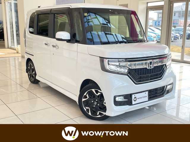 ホンダ Ｎ ＢＯＸ カスタム G L ターボ ホンダセンシング 埼玉県 2018(平30)年 6.4万km プラチナホワイトパール ホンダセンシング/純正ディスプレイオーディオ/　　CD/BT/ワンセグTV/バックカメラ/両側パワースライドドア/アダプティブクルーズコントロール/ハーフレザーシート/LEDオートライト/純正15インチAW/パドルシフト/ステアリングスイッチ/プッシュスタート/ETC/スペアキー×1/禁煙車