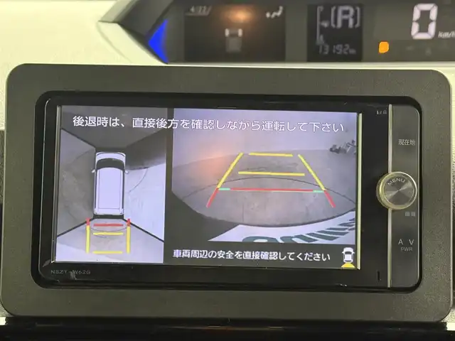 ダイハツ タント カスタム RS 群馬県 2023(令5)年 1.4万km クールバイオレットクリスタルシャイン 純正７インチナビ　パノラマモニター　両側パワースライドドア　ＬＥＤライト　ハーフレザーシート　シートヒーター　純正１５インチＡＷ　コーナーセンサー　スペアキー　スマートキー　横滑り防止装置　禁煙車