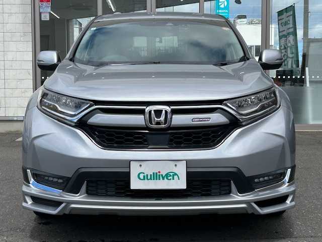ホンダ ＣＲ－Ｖ EX 青森県 2019(平31)年 3.4万km ルナシルバーM ワンオーナー/純正ナビ(BT/フルセグ/DVD/CD/ラジオ)/バックカメラ/純正エンジンスターター/パワーシート/ホンダセンシング/レーダークルーズコントロール/レーンアシスト/前席シートヒーター/LEDヘッドライト/オートライト/フォグライト/前後ドライブレコーダー/ETC2.0/235/60/18純正AW付き冬タイヤ積込み/記録簿(R7/R6/R5/R4)/新車時保証書/取扱説明書