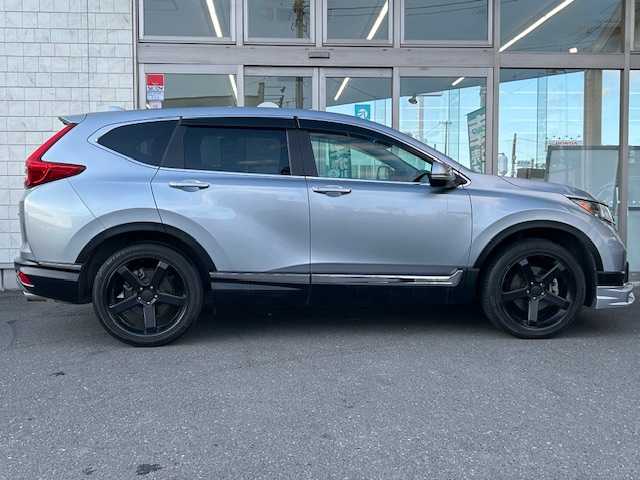 ホンダ ＣＲ－Ｖ EX 青森県 2019(平31)年 3.4万km ルナシルバーM ワンオーナー/純正ナビ(BT/フルセグ/DVD/CD/ラジオ)/バックカメラ/純正エンジンスターター/パワーシート/ホンダセンシング/レーダークルーズコントロール/レーンアシスト/前席シートヒーター/LEDヘッドライト/オートライト/フォグライト/前後ドライブレコーダー/ETC2.0/235/60/18純正AW付き冬タイヤ積込み/記録簿(R7/R6/R5/R4)/新車時保証書/取扱説明書