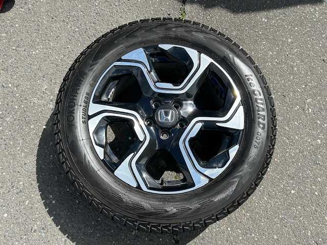 ホンダ ＣＲ－Ｖ EX 青森県 2019(平31)年 3.4万km ルナシルバーM ワンオーナー/純正ナビ(BT/フルセグ/DVD/CD/ラジオ)/バックカメラ/純正エンジンスターター/パワーシート/ホンダセンシング/レーダークルーズコントロール/レーンアシスト/前席シートヒーター/LEDヘッドライト/オートライト/フォグライト/前後ドライブレコーダー/ETC2.0/235/60/18純正AW付き冬タイヤ積込み/記録簿(R7/R6/R5/R4)/新車時保証書/取扱説明書