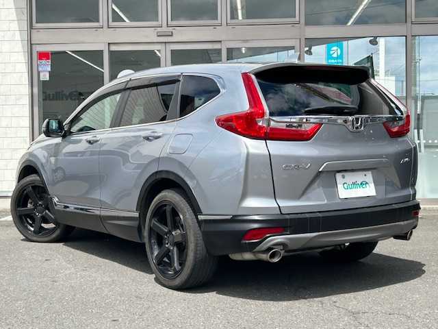 ホンダ ＣＲ－Ｖ EX 青森県 2019(平31)年 3.4万km ルナシルバーM ワンオーナー/無限エアロ/純正ナビ(BT/フルセグ/DVD/CD/ラジオ)/バックカメラ/純正エンジンスターター/パワーシート/ホンダセンシング/レーダークルーズコントロール/レーンアシスト/前席シートヒーター/LEDヘッドライト/オートライト/フォグライト/前後ドライブレコーダー/ETC2.0/235/60/18純正AW付き冬タイヤ積込み/記録簿(R7/R6/R5/R4)/新車時保証書/取扱説明書