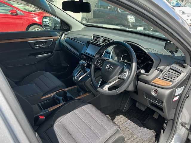 ホンダ ＣＲ－Ｖ EX 青森県 2019(平31)年 3.4万km ルナシルバーM ワンオーナー/無限エアロ/純正ナビ(BT/フルセグ/DVD/CD/ラジオ)/バックカメラ/純正エンジンスターター/パワーシート/ホンダセンシング/レーダークルーズコントロール/レーンアシスト/前席シートヒーター/LEDヘッドライト/オートライト/フォグライト/前後ドライブレコーダー/ETC2.0/235/60/18純正AW付き冬タイヤ積込み/記録簿(R7/R6/R5/R4)/新車時保証書/取扱説明書