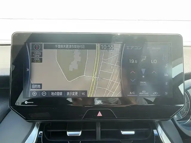 トヨタ ハリアー ハイブリッド Z 千葉県 2022(令4)年 4.3万km ホワイトパールクリスタルシャイン モデリスタエアロ/１２．３インチディスプレイオーデイ　/（フルセグ／Bluetooth）　/ＪＢＬプレミアムサウンドシステム　/レーダークルーズコントロール　/全方位モニター　/ブラインドスポットモニター　/衝突軽減システム　/コーナーセンサー/レーンキープアシスト　/電動リアゲート　/ハーフレザーシート　/運転席パワーシート/デジタルインナーミラー/ドライブレコーダー/ETC2.0/純正AW
