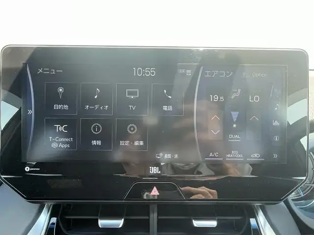 トヨタ ハリアー ハイブリッド Z 千葉県 2022(令4)年 4.3万km ホワイトパールクリスタルシャイン モデリスタエアロ/１２．３インチディスプレイオーデイ　/（フルセグ／Bluetooth）　/ＪＢＬプレミアムサウンドシステム　/レーダークルーズコントロール　/全方位モニター　/ブラインドスポットモニター　/衝突軽減システム　/コーナーセンサー/レーンキープアシスト　/電動リアゲート　/ハーフレザーシート　/運転席パワーシート/デジタルインナーミラー/ドライブレコーダー/ETC2.0/純正AW