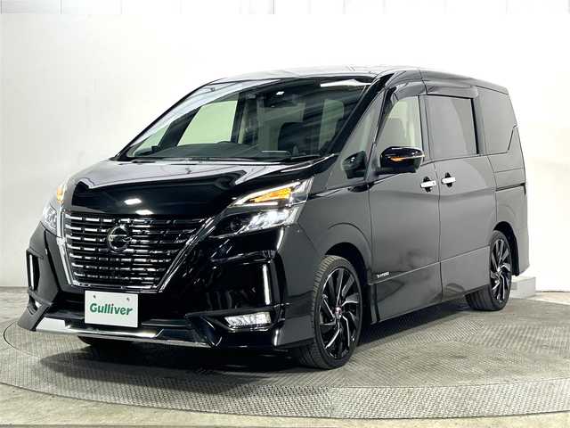 日産 セレナ ハイウェイスター G 大阪府 2020(令2)年 3万km ダイヤモンドブラック プロパイロット 純正ナビ(フルセグ/DVD再生/Blu-ray/Bluetooth) 360カメラ ETC デジタルインナーミラー 衝突軽減 BSM パークアシスト 革シート 前後ドラレコ