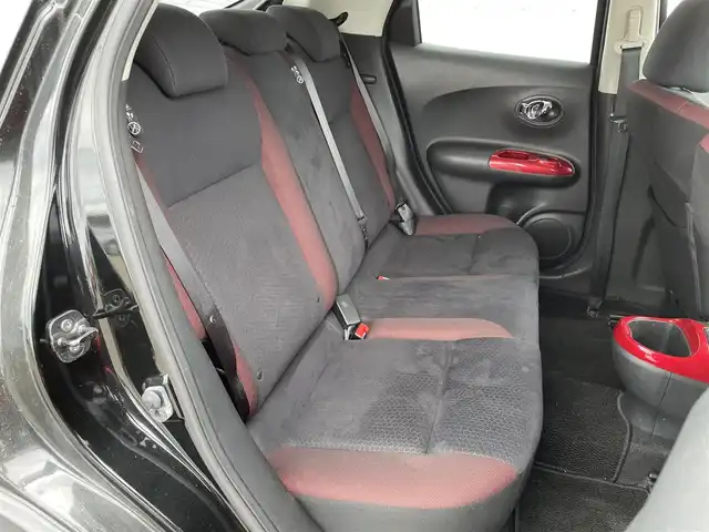 日産 ジューク 15RX タイプV 佐賀県 2012(平24)年 8.9万km サファイアブラック 社外メモリナビ/フルセグTV/・CD/DVD/USB/AUX/Bluetooth/ビルトインETC/革巻きステアリング/プッシュスタート/スマートキー/純正フォグライト/純正フロアマット/純正ドアバイザ―