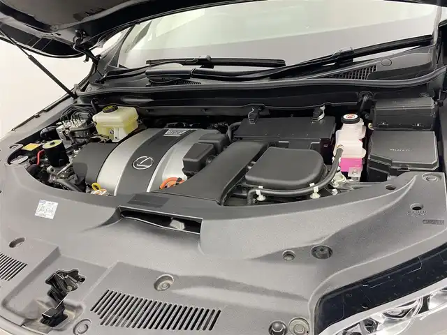レクサス ＲＸ 450h Fスポーツ 宮城県 2020(令2)年 2.2万km グラファイトブラックガラスフレーク 三眼ＬＥＤヘッドランプ　/パノラミックビューモニター　/ＨＵＤ　/ＢＳＭ　/アダプティブクルーズ　/メーカーナビＴＶ　/クリアランスソナー　/パワーバックドア　/１００Ｖ電源　/レクサスセーフティ　/純正２０インチＡＷ/禁煙車