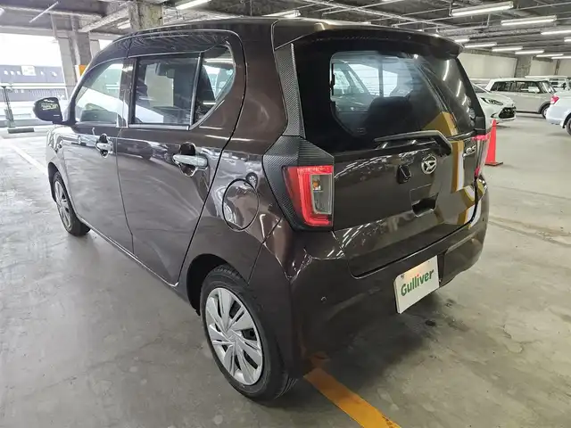 ダイハツ ミラ イース X リミテッド SAⅢ 鹿児島県 2021(令3)年 1.8万km プラムブラウンクリスタルマイカ 〇社外ナビ/〇フルセグTV/〇バックカメラ/〇ドライブレコーダー/〇ETC/〇スマートアシスト３/〇衝突回避支援ブレーキ機能/〇衝突警報機能（対車両・歩行者）/〇車線逸脱警報機能/〇コーナーセンサー（フロント・リア）/〇LEDヘッドランプ/〇オートライト/〇パワーウィンドウ/〇ダイヤル式マニュアルエアコン/〇純正14インチフルホイールキャップ/〇リモコンキー/〇禁煙車