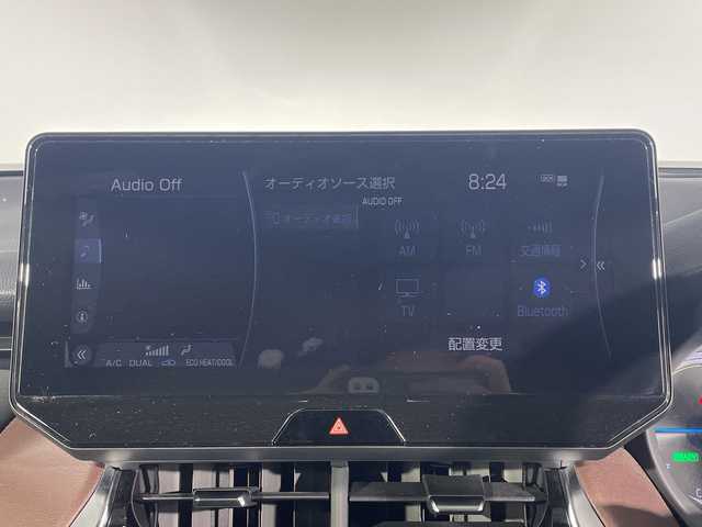 トヨタ ハリアー ハイブリッド Z 神奈川県 2020(令2)年 5.3万km プレシャスブラックパール 純正12.3型ディスプレイオーディオ/(Bluetooth　フルセグ　USB　Miracast AM FM)/T-connectナビ機能付き/JBLプレミアムサウンド/レーダークルーズコントロール/トヨタセーフティセンス/プリクラッシュセーフティシステム/レーントレーシングアシスト/ブラインドスポットモニター/リアクロストラフィックアラート/パーキングサポートブレーキ/ロードサインアシスト/パノラミックビューモニター/ヘッドアップディスプレイ/オートブレーキホールド/電子パーキング/ハンズフリーパワーバックドア/デジタルインナーミラー/ビルトインETC2.0/プロジェクター式LEDオートライト/オートマチィックハイビーム/フォグランプ/ハーフレザーシート/運転席パワーシート/純正フロアマット
