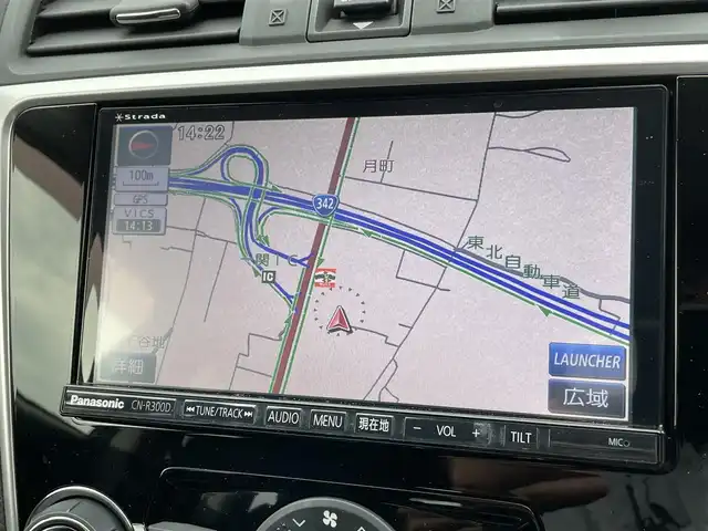 スバル レヴォーグ 1．6GT－S アイサイト 岩手県 2014(平26)年 3.5万km スティールブルーグレーM 社外7型SDナビ/フルセグTV/バックカメラ/ビルトインETC/前後ドライブレコーダー/レーダークルーズコントロール/衝突被害軽減ブレーキ/レーンキープアシスト/横滑り防止装置/アイドリングストップ/パワーシート/オートライト/LEDヘッドライト/フォグランプ/スマートキー/プッシュスタート/電動格納ミラー/純正18インチAW/純正フロアマット/純正ドアバイザー/保証書/取扱説明書