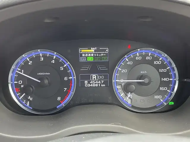 スバル レヴォーグ 1．6GT－S アイサイト 岩手県 2014(平26)年 3.5万km スティールブルーグレーM 社外7型SDナビ/フルセグTV/バックカメラ/ビルトインETC/前後ドライブレコーダー/レーダークルーズコントロール/衝突被害軽減ブレーキ/レーンキープアシスト/横滑り防止装置/アイドリングストップ/パワーシート/オートライト/LEDヘッドライト/フォグランプ/スマートキー/プッシュスタート/電動格納ミラー/純正18インチAW/純正フロアマット/純正ドアバイザー/保証書/取扱説明書