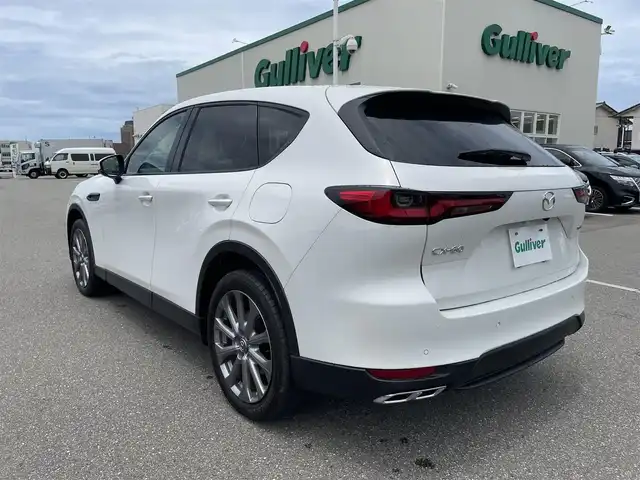 マツダ ＣＸ－６０ XD Lパッケージ 石川県 2023(令5)年 3.5万km ロジウムホワイトプレミアムメタリック ディーゼルターボ/純正ナビ/フルセグTV/全方位モニター/パワーバックドア/LEDヘッドライト/ETC/レザーシート/シートヒーター/ハンドルヒーター/レーダークルーズ/衝突軽減ブレーキ/純正アルミホイール/スマートキー/ワイヤレス充電/スペアキー