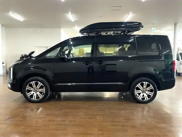 三菱 デリカＤ：５ G 道央・札幌 2019(令1)年 8.5万km ダイヤモンドブラックマイカ 4WD/社外メモリナビ/・フルセグTV/CD/DVD/BT/SD/USB/バックカメラ/社外ドライブレコーダー/両側パワースライドドア/社外エンジンスターター/レーダークルーズコントロール/ETC/電動パーキングブレーキ/ブレーキホールド/パドルシフト/アイドリングストップ/衝突被害軽減ブレーキ/誤発進抑制機能/車線逸脱警報システム/横滑り防止装置/オートライト/オートマチックハイビーム/LEDヘッドライト/フォグライト/3列シート/フロアマット/純正ドアバイザー/プッシュスタート/スマートキー/ウインカーミラー/純正18インチAW/Terzo製ルーフボックス/新車時保証書/取扱説明書