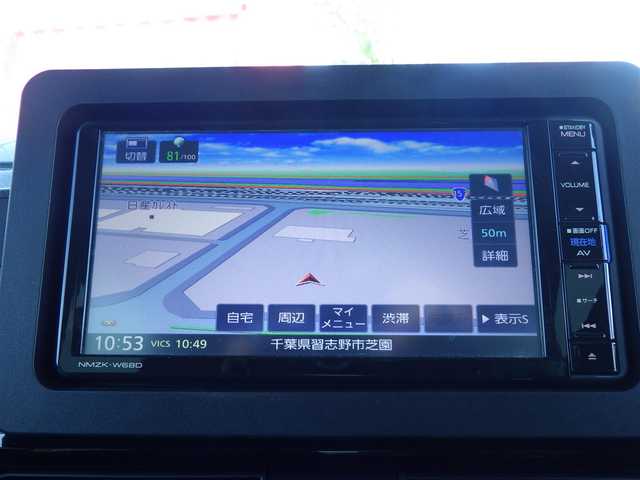 ダイハツ タント カスタム X 千葉県 2023(令5)年 0.1万km未満 クールバイオレットクリスタルシャイン スマートアシストIII/エコアイドル/両側パワースライドドア/純正メモリーナビ/地デジTV/【DVD/CD再生機能　Bluetooth接続】/バックカメラ/ハーフレザーシート/前席シートヒーター/LEDヘッドライト/フォグライト/ウインカーミラー/コーナーセンサー/純正14インチアルミホイル/キーフリーシステム