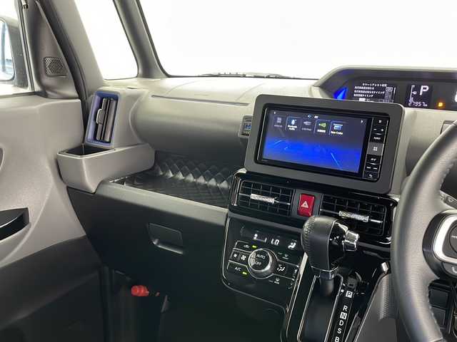 ダイハツ タント カスタム RS 長野県 2019(令1)年 2.8万km ブラックマイカメタリック/シャイニングホワイトパール 純正ナビ（TV/FM/AM/BT)/プッシュスタート/前後ドライブレコーダー/両側パワースライドドア/アイドリングストップ/スマートキー/バックカメラ/LEDヘッドライト/ステアリングスイッチ/電格ミラー/ウィンカーミラー/純正アルミホイール