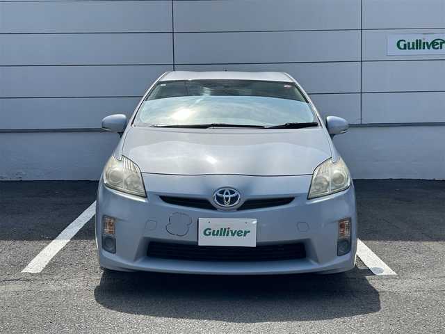 トヨタ プリウス L 長崎県 2010(平22)年 5.2万km アイスバーグシルバーマイカメタリック 純正CD/アイドリングストップ/プッシュスタート/電動格納ミラー/オートライト/純正フロアマット/ABS/スマートキー