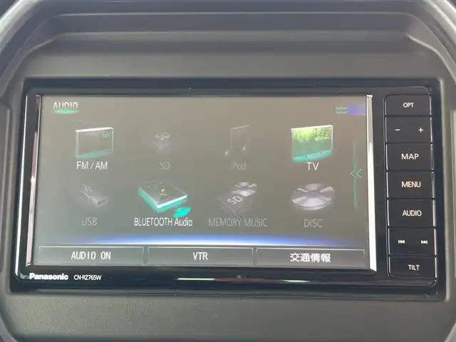 スズキ ハスラー Jスタイル 東京都 2021(令3)年 1.2万km オフブルーメタリック/ガンメタリック2トーンルーフ 純正SDナビ【CN-R2765W】//CD/BT/FM/AM/フルセグTV/レーダーブレーキサポート/ドライブレコーダー/ＥＴＣ/前席シートヒーター/コーナーセンサー/ルーフレール/スマートキー/フォグ/純正１５インチアルミ
