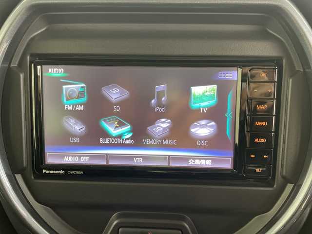 スズキ ハスラー Jスタイル 大分県 2021(令3)年 1.2万km オフブルーメタリック/ガンメタリック2トーンルーフ 純正SDナビ【CN-R2765W】//CD/BT/FM/AM/フルセグTV/レーダーブレーキサポート/ドライブレコーダー/ＥＴＣ/前席シートヒーター/コーナーセンサー/ルーフレール/スマートキー/フォグ/純正１５インチアルミ