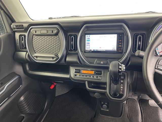 スズキ ハスラー Jスタイル 大分県 2021(令3)年 1.2万km オフブルーメタリック/ガンメタリック2トーンルーフ 純正SDナビ【CN-R2765W】//CD/BT/FM/AM/フルセグTV/レーダーブレーキサポート/ドライブレコーダー/ＥＴＣ/前席シートヒーター/コーナーセンサー/ルーフレール/スマートキー/フォグ/純正１５インチアルミ