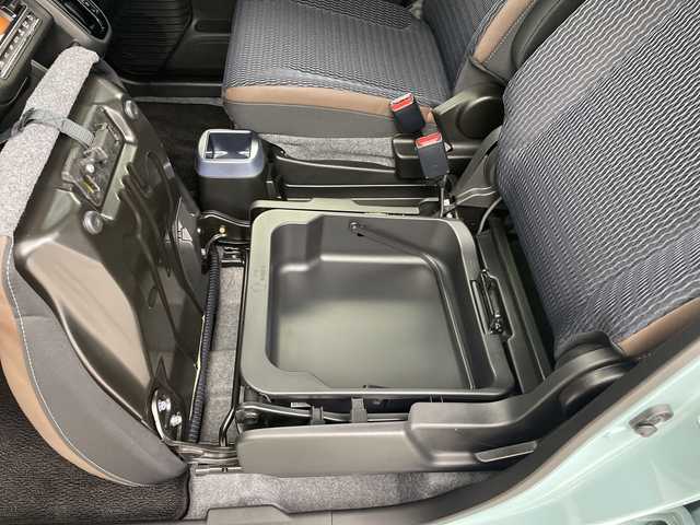 スズキ ハスラー Jスタイル 大分県 2021(令3)年 1.2万km オフブルーメタリック/ガンメタリック2トーンルーフ 純正SDナビ【CN-R2765W】//CD/BT/FM/AM/フルセグTV/レーダーブレーキサポート/ドライブレコーダー/ＥＴＣ/前席シートヒーター/コーナーセンサー/ルーフレール/スマートキー/フォグ/純正１５インチアルミ