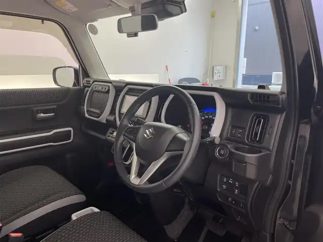スズキ ハスラー HYBRID X 滋賀県 2021(令3)年 5.2万km ブルーイッシュブラックパール3 純正ナビ/Bluetooth/CD/DVD/USB/全方位モニター/ETC/前後ドライブレコーダー/セーフティサポート/・デュアルカメラブレーキサポート/・誤発進抑制機能/・車線逸脱警報機能/・ふらつき警報機能/・先行車発進お知らせ機能/・ハイビームアシスト/・標識認識機能/・後退時ブレーキサポート/・後方誤発進抑制機能/LEDヘッドライト/オートライト/D/N席シートヒーター /プッシュスタート /スマートキー/スペアキー