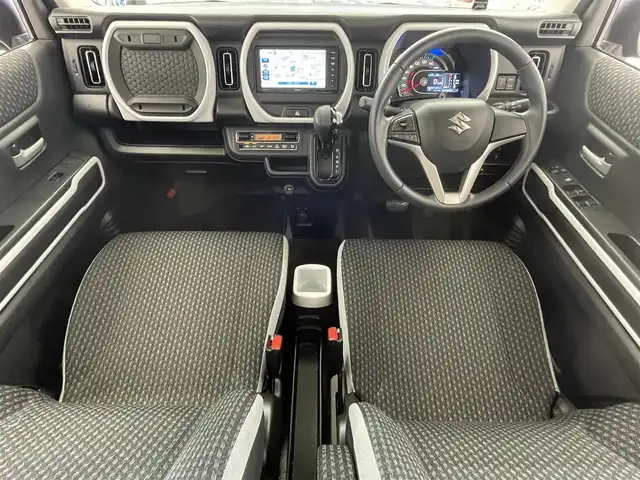 スズキ ハスラー HYBRID X 滋賀県 2021(令3)年 5.2万km ブルーイッシュブラックパール3 純正ナビ/Bluetooth/CD/DVD/USB/全方位モニター/ETC/前後ドライブレコーダー/セーフティサポート/・デュアルカメラブレーキサポート/・誤発進抑制機能/・車線逸脱警報機能/・ふらつき警報機能/・先行車発進お知らせ機能/・ハイビームアシスト/・標識認識機能/・後退時ブレーキサポート/・後方誤発進抑制機能/LEDヘッドライト/オートライト/D/N席シートヒーター /プッシュスタート /スマートキー/スペアキー