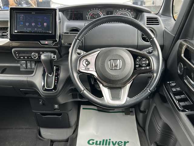 ホンダ Ｎ ＢＯＸ 富山県 2019(平31)年 4.4万km シャイニンググレーM 禁煙車/４ＷＤ/社外ナビ/ホンダセンシング/フルセグＴＶ/バックカメラ/ＢｌｕｅＴｏｏｔｈ・ＣＤ・ＤＶＤ/両側パワースライドドア/レーダークルーズコントロール/レーンキープアシスト/衝突軽減ブレーキ/コーナーセンサー/社外フロアマット/社外アルミホイール/シートヒーター/USB入力端子/オートライト/LEDヘッドライト/電動格納ミラー/カーテンエアバッグ/ＥＴＣ/保証書・記録簿