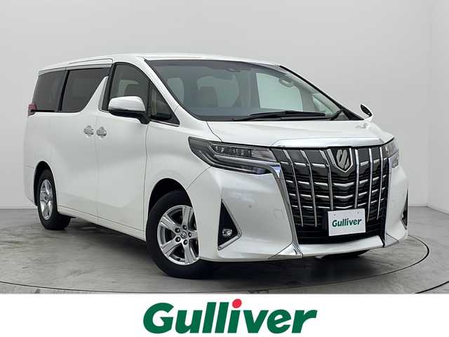 トヨタ アルファード X 宮城県 2021(令3)年 1.1万km ホワイトパールクリスタルシャイン 純正ディスプレイオーディオナビ　/両側パワースライドドア　/バックモニター/フルセグＴＶ　/スマートフォン連携（Carplay/android auto）　/Bluetoothオーディオ/アダプティブクルーズコントロール/レーントレーシングアシスト　/オートマチックハイビーム　/クリアランスソナー　/ETC2.0/AC１００Ｖアクセサリコンセント/電動パーキングブレーキ/オートホールド/LEDヘッドランプ/フォグランプ　/禁煙車