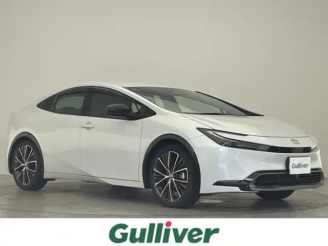 トヨタ プリウス Z 神奈川県 2025(令7)年 0.8万km プラチナホワイトパールマイカ 純正１２．３インチナビ/(AM/FM/フルセグ/MiraCast/USB/Bluetooth)/全方位カメラ/前席シートヒーター/前席シートクーラー/ドライブレコーダー/運転席パワーシート/ＥＴＣ２．０/パワーバックドア/ハンドルヒーター/デジタルインナーミラー/トヨタセーフティーセンス/非接触充電/電子パーキング/オートホールドブレーキ/プッシュスタート/スマートキー