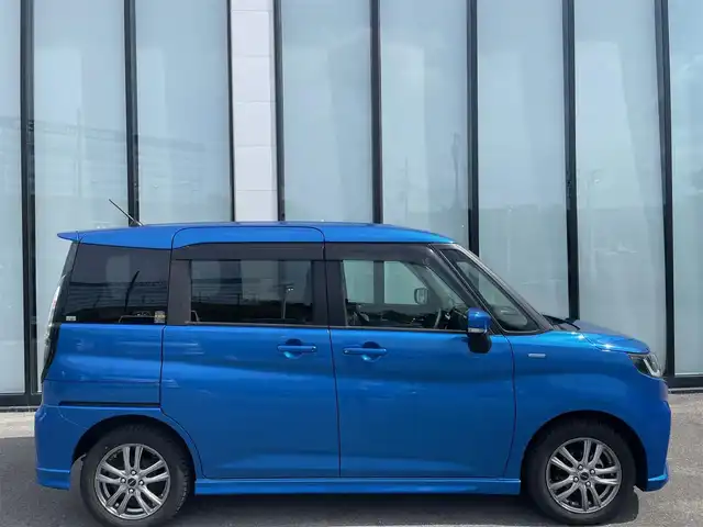 スズキ ソリオ HV MZ 大阪府 2021(令3)年 2.4万km スピーディーブルーM 全方位カメラ /パーキングアシスト /ETC /Bluetooth /追従走行型クルーズコントロール　/シートヒーター　/前後ドライブレコーダー　/純正フロアマット　/メモリーナビ　/純正ナビ　/フルセグテレビ　/プッシュスタート/両側パワースライドドア