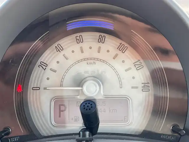 スズキ ラパン X 岩手県 2018(平30)年 4.7万km フェニックスレッドパール ７インチ純正ナビ　フルセグ　Ｂｌｕｅｔｏｏｔｈ　レーダーブレーキサポート　前席シートヒーター　ＵＶカットガラス　衝突安全ボディー　ウッドパネル　純正ＡＷ　フルオートエアコン　ＥＴＣ　ＨＩＤヘッドランプ