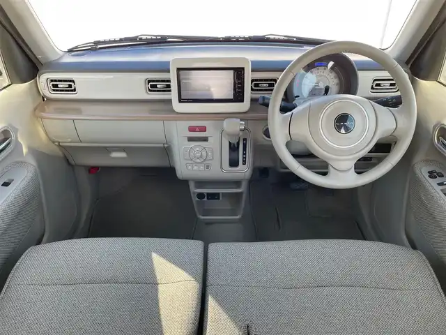 スズキ ラパン X 岩手県 2018(平30)年 4.7万km フェニックスレッドパール ７インチ純正ナビ　フルセグ　Ｂｌｕｅｔｏｏｔｈ　レーダーブレーキサポート　前席シートヒーター　ＵＶカットガラス　衝突安全ボディー　ウッドパネル　純正ＡＷ　フルオートエアコン　ＥＴＣ　ＨＩＤヘッドランプ