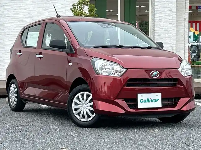 ダイハツ ミラ イース L SAⅢ 千葉県 2022(令4)年 0.6万km ファイアークォーツレッドM ケンウッドナビ　ドラレコ　ＥＴＣ　ＴＶ　ＢＴ　ＤＶＤ　スマートアシスト　オートマチックハイビーム　横滑り防止　キーレス バックセンサー アイドリングストップ　フロアマット