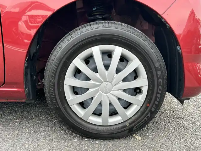 ダイハツ ミラ イース L SAⅢ 千葉県 2022(令4)年 0.6万km ファイアークォーツレッドM ケンウッドナビ　ドラレコ　ＥＴＣ　ＴＶ　ＢＴ　ＤＶＤ　スマートアシスト　オートマチックハイビーム　横滑り防止　キーレス バックセンサー アイドリングストップ　フロアマット