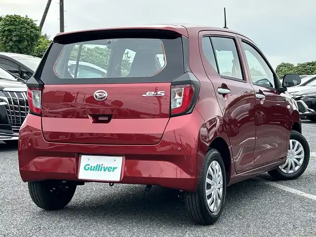 ダイハツ ミラ イース L SAⅢ 千葉県 2022(令4)年 0.6万km ファイアークォーツレッドM ケンウッドナビ　ドラレコ　ＥＴＣ　ＴＶ　ＢＴ　ＤＶＤ　スマートアシスト　オートマチックハイビーム　横滑り防止　キーレス バックセンサー アイドリングストップ　フロアマット