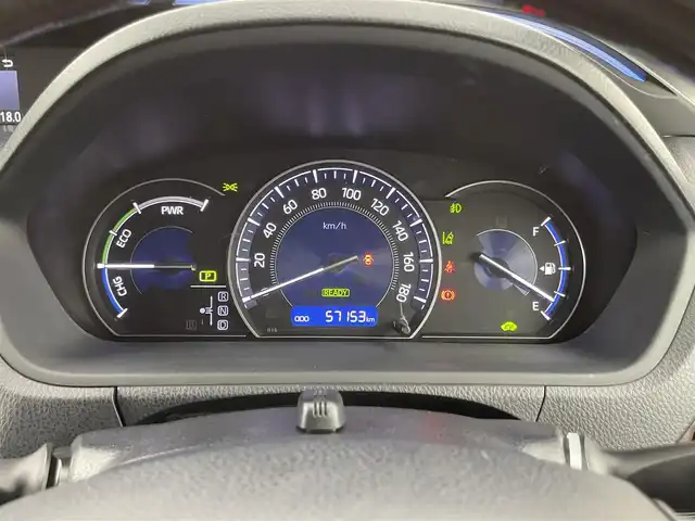 トヨタ エスクァイア ハイブリッド Gi プレミアムパッケージ 千葉県 2018(平30)年 5.8万km ホワイトパールクリスタルシャイン 禁煙車/両側電動ドア/トヨタセーフティセンス/・レーンディパーチャーアラート/・先行車発進システム/・クルーズコントロール/・クリアランスソナー/純正9インチメモリナビ/・型番：NSZT-Y66T/・CD/DVD/Bluetooth/フルセグTV/・バックカメラ/・ビルトインETC/社外フリップダウンモニター/ハーフレザーシート/・DNシートヒーター/革巻きステアリング/・ステアリングスイッチ/・ステアリングヒーター/左右独立エアコン/純正フロアマット/純正15インチAW/電動格納ウインカーミラー/オートライト/・オートマチックハイビーム/・LEDヘッドライト/・LEDフォグランプ