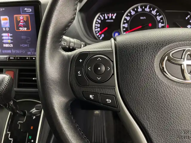 トヨタ ヴォクシー ZS 鹿児島県 2014(平26)年 6.2万km ボルドーマイカメタリック TRDエアロ/社外9インチSDナビ/（FM/AM/DVD/CD/フルセグテレビ/Bluetooth）/アルパイン製10.2インチフリップダウンモニター/ドライブレコーダー/両側パワースライドドア/純正16インチアルミホイール/バックカメラ/革巻きステアリング/アイドリングストップ/ステアリングスイッチ/LEDヘッドライト/オートライト/フォグランプ/純正フロアマット/ウィンカーミラー/ドアバイザー/プッシュスタート/スマートキー/ETC